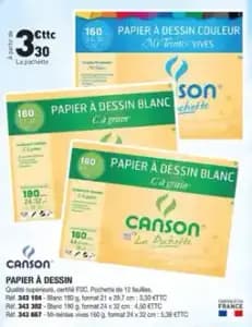 Canson Papier à dessin