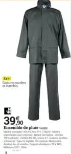 Ensemble de pluie