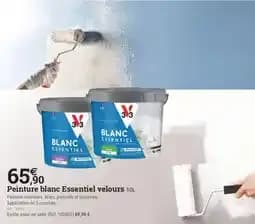 Peinture blanc essentiel velours