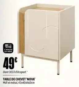 Nova table de chevet