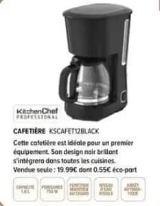 KitchenChef CAFETIÈRE