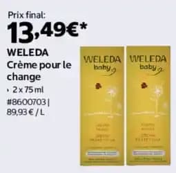 WELEDA Crème pour le change