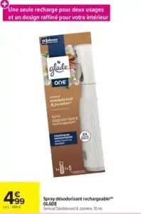 GLADE Spray désodorisant rechargeable(d)