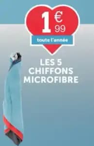 Chiffons microfibre