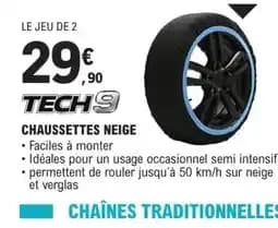 TECH9 Chaussettes neige