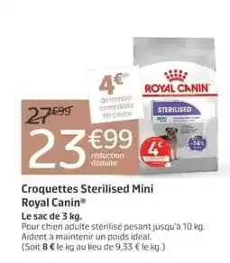 Royal Canin Croquettes Sterilised Mini