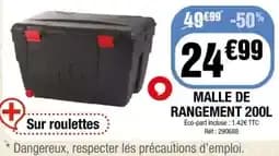 Malle de rangement