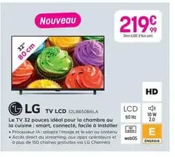 Lg tv lcd 32lb650b6la