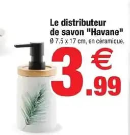 Havane Le distributeur de savon