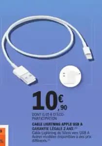 Apple Cable Lightning USB A