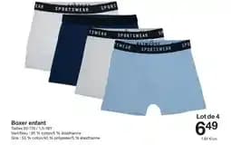 Boxer enfant