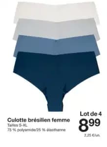Culotte brésilien femme