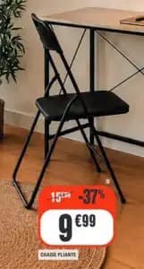 Chaise pliante
