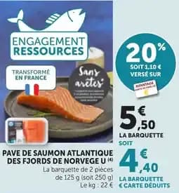 U Pave de saumon atlantique