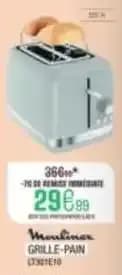 Moulinex - grille-pain lt301e10