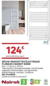 Noirot Sèche-serviettes électrique Flobain II