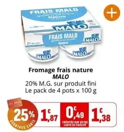 MALO Fromage frais nature