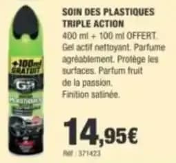 G1 Soin des plastiques