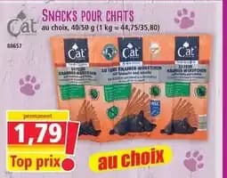Cat snacks pour chats