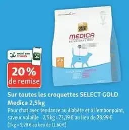Select gold - sur toutes les croquettes