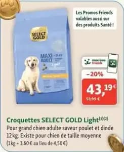 Select gold - croquettes light