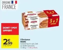 RIANS L'Onctueux