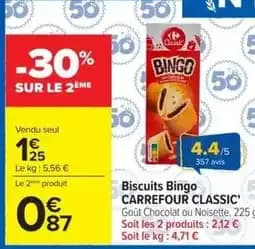 Biscuits Bingo
