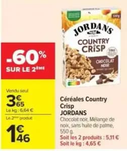 JORDANS Céréales Country Crisp