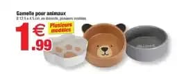 Gamelle pour animaux