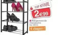 Rangement de chaussures