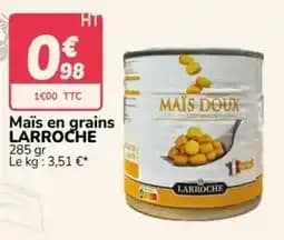 LARROCHE Maïs en grains