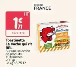 La Vache qui rit Toastinette