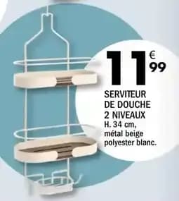 Serviteur de Douche