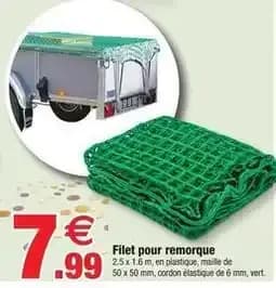 Maille - filet pour remorque