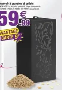 Servoir a granules et pellets