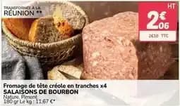 Fromage de tête créole en tranches x4