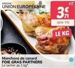 Souleilles foie gras - manchons de canard
