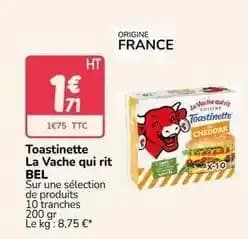 Bel - toastinette la vache qui rit