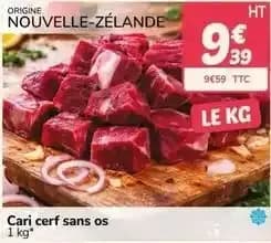 Cari cerf sans os