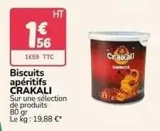Biscuits apéritifs