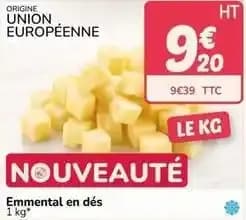 Emmental en dés