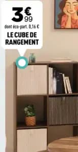 Le cube de rangement