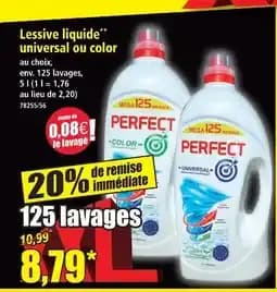 Lessive liquide universal