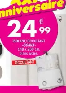 Soana Isolant/Occultant