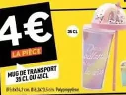 Mug de transport