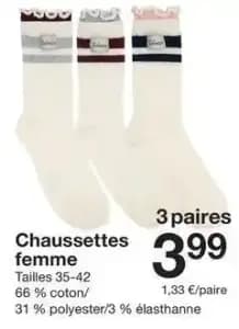 Chaussettes femme