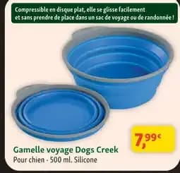 Dogs creek gamelle voyage