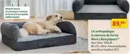More lifestylepets - lit orthopédique à mémoire de forme