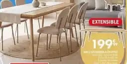 Table extensible calypso