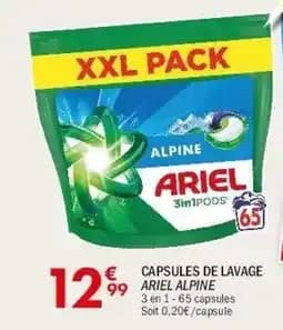 Ariel Capsules de Lavage